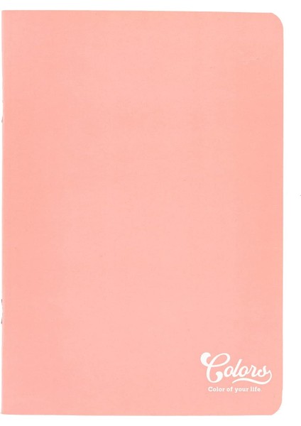 Menashop Metrashop Colors A4 60 Yaprak Kareli Defter, Pembe