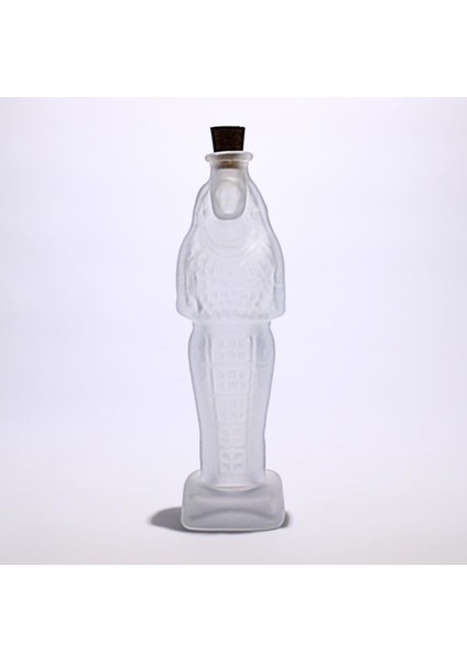 Şık Mat Dekoratif Şişe 240 ml, Zeytinyağı, Yağdanlık, Sosluk, Sirkelik, Bordo Renk