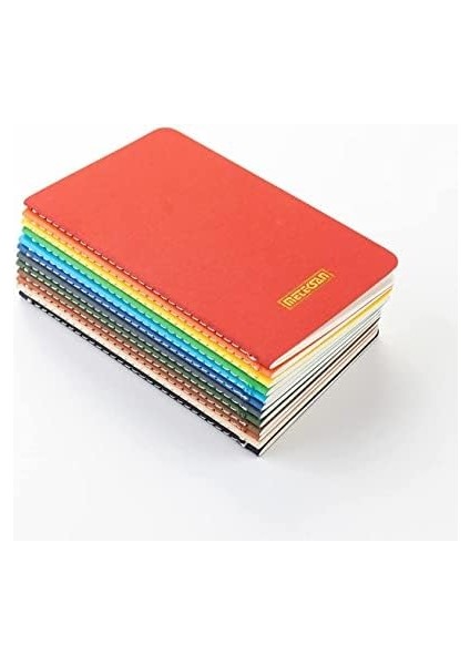 Menashop Metrashop Notes 9X14 cm Karton Kapaklı Iplik Dikişli Defter, 24 Yaprak, Düz, Lacivert