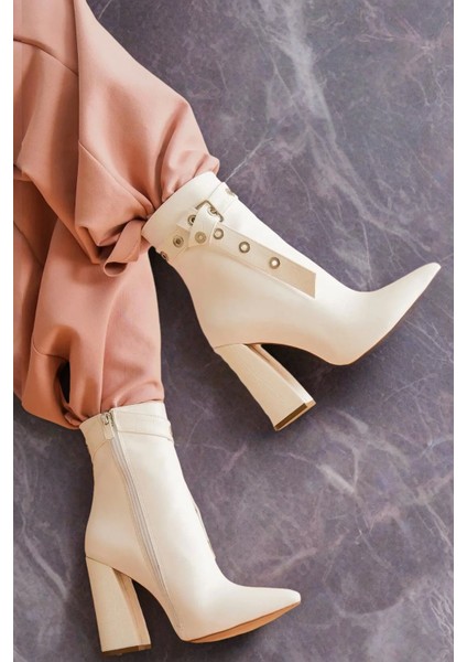 Kadın Kare Topuklu Kısa Bot Kroko Desenli Fermuarlı Yumuşak Taban Şık Günlük Ayakkabı modelleri