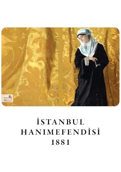 Menashop Metrashop Istanbul Hanımefendileri Serisi I - A6, Osman Hamdi Bey 4'lü Defter Seti I, Çizgisiz, Toplam 192 Sayfa, Her Biri 48 Sayfa, Tel Dikiş, Esnek Kapak, Oval Kenar, Tuval Doku, 60 Gram, Sarı Krem Renk