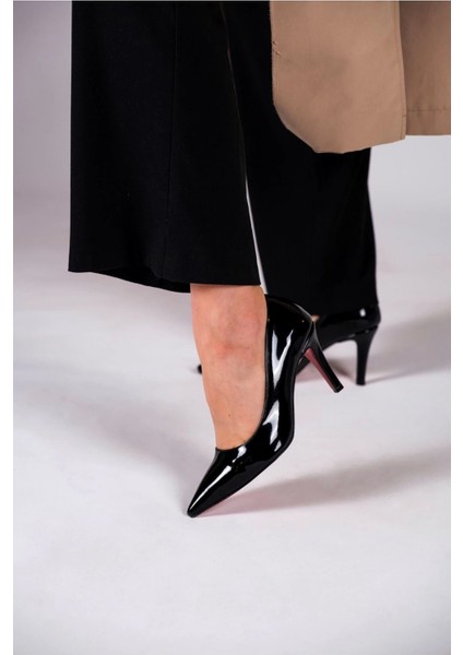 Stil Modern Kadın Ince Topuklu Ayakkabı Stiletto Özel Tasarım Gündüz Gece Abiye Ayakkabı