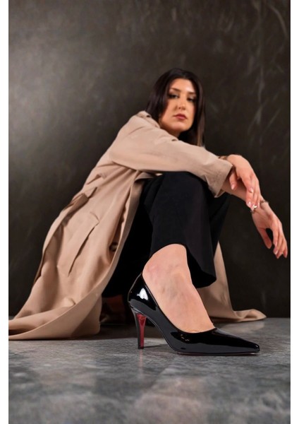 Stil Modern Kadın Ince Topuklu Ayakkabı Stiletto Özel Tasarım Gündüz Gece Abiye Ayakkabı fiyatları