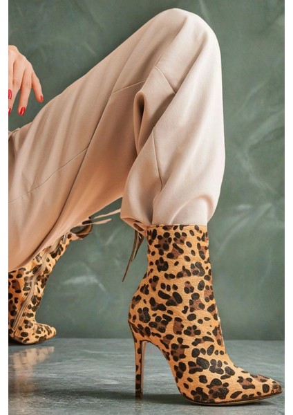 Kadın Ince Topuklu Orta Boy Şık Fermuarlı Günlük Ve Davetler Için Modern Bot fiyatları