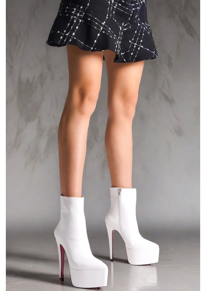 Stil Modern Kadın Sivri Burun Yüksek Topuk Bot Özel Tasarım Gündüz Gece Abiye Ayakkabı fırsatları