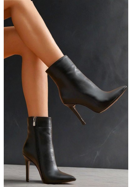 Kadın Ince Topuklu Orta Boy Şık Fermuarlı Günlük Ve Davetler Için Modern Bot fırsatları