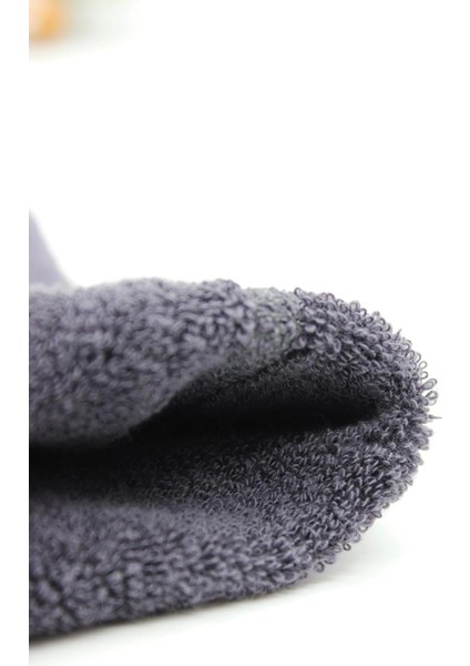 Tekli Puan Kaymaz Havlu Külotlu Çorap BS50502 Antrasit fırsatları