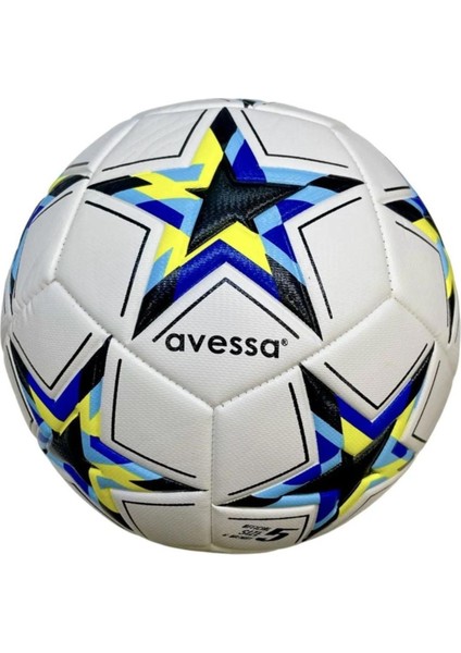 4 Astar Pu+Pvc Materyal Soft Yumuşak Deri 435 Gram Ip Sargı Korumalı Şambrel Futbol Topu No:5
