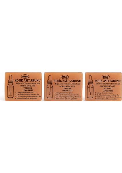 Kojic Acid Sabunu 2 Adet (120 gr ) fırsatları