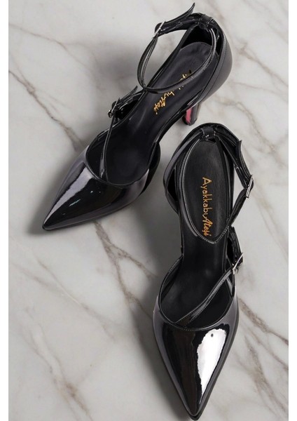 Stil Modern Kadın Ince Topuk Zarif Topuklu Ayakkabı Özel Tasarım Gündüz Gece Abiye Ayakkabı indirimleri