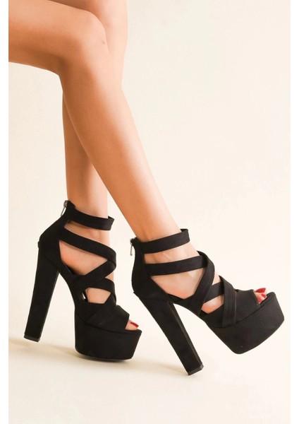 Stil Modern Kadın Kalın Topuklu Platform Ayakkabı Özel Tasarım Gündüz Gece Abiye Ayakkabı fırsatları