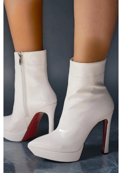 Stil Modern Kadın Platform Topuklu Bot Özel Tasarım Gündüz Gece Abiye Ayakkabı fiyatları