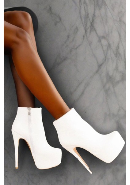 Stil Modern Kadın Yüksek Topuk Platform Bot Özel Tasarım Gündüz Gece Abiye Ayakkabı fiyatları