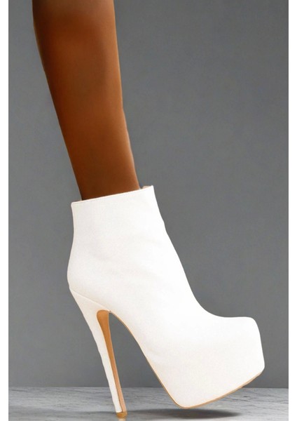 Stil Modern Kadın Yüksek Topuk Platform Bot Özel Tasarım Gündüz Gece Abiye Ayakkabı modelleri