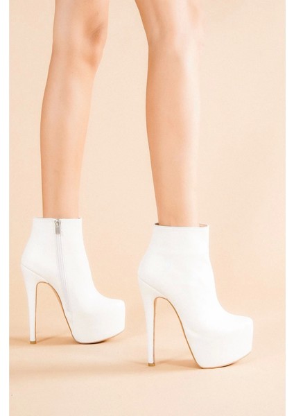 Stil Modern Kadın Yüksek Topuk Platform Bot Özel Tasarım Gündüz Gece Abiye Ayakkabı fırsatları