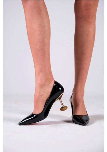 Stil Modern Kadın Topuklu Ayakkabı Stiletto Özel Tasarım Gündüz Gece Abiye Ayakkabı