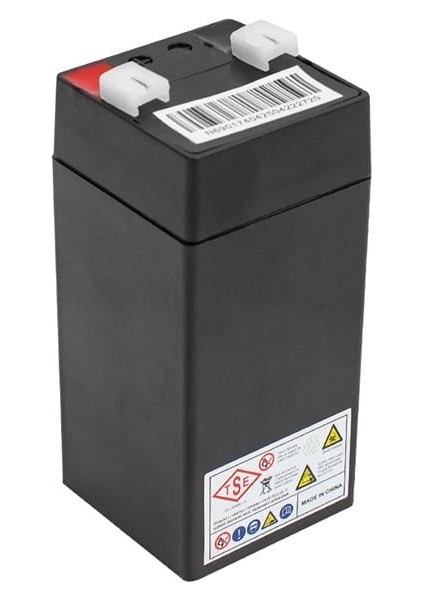 Orb4-4 4 Volt - 4 Amper Dik Akü (45 x 45 x 100 Mm)