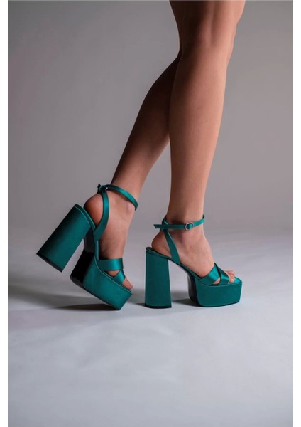 Kadın Elegant Ayakkabı Tasarım Platform Kalın Topuklu Ayakkabı Özel Tasarım Abiye Ayakkabı fırsatları