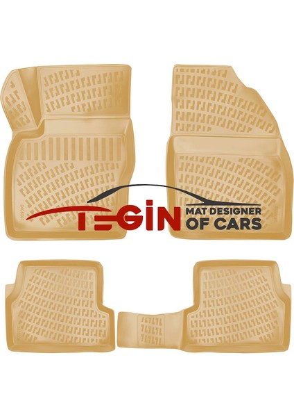 Ford Focus 2 Stw Bagaj Havuzu 2010 + Bej 3D Havuzlu Paspas modelleri