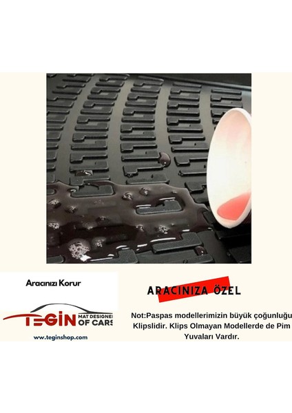 Audi A6 C7 2018 3D Havuzlu Paspas Siyah indirimleri