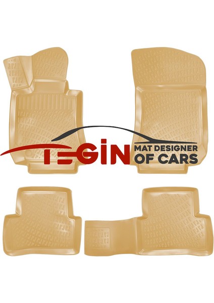 Mercedes Gla 2014 3D Havuzlu Paspas Bej