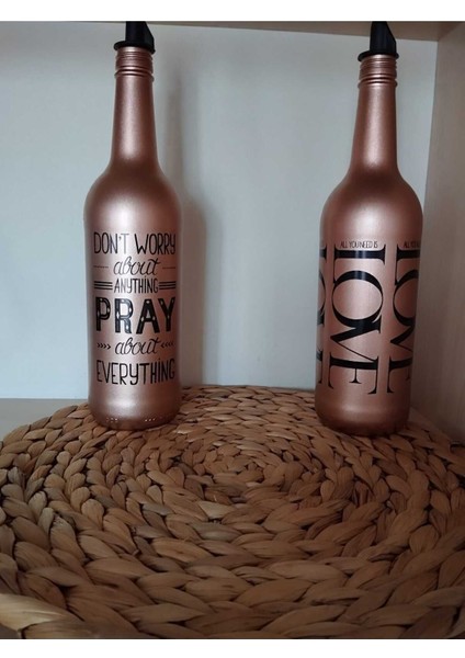 Turuncu Cam Yağdanlık Seti, Şık ve Kullanışlı Mutfak Aksesuarı, 2 Parça, 500-749 ml