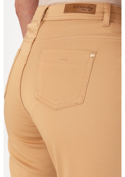Kadın Camel Pantolon (Kanvas-Chino) 50307940-VR015