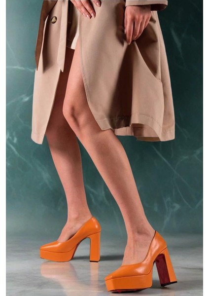 Kadın Elegant Ayakkabı Bebe Mavi Kalın Topuklu Ayakkabı Stiletto Özel Tasarım Abiye Ayakkabı fırsatları