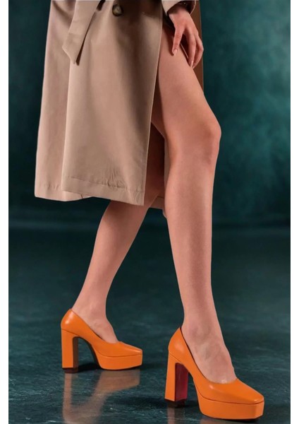 Kadın Elegant Ayakkabı Bebe Mavi Kalın Topuklu Ayakkabı Stiletto Özel Tasarım Abiye Ayakkabı modelleri