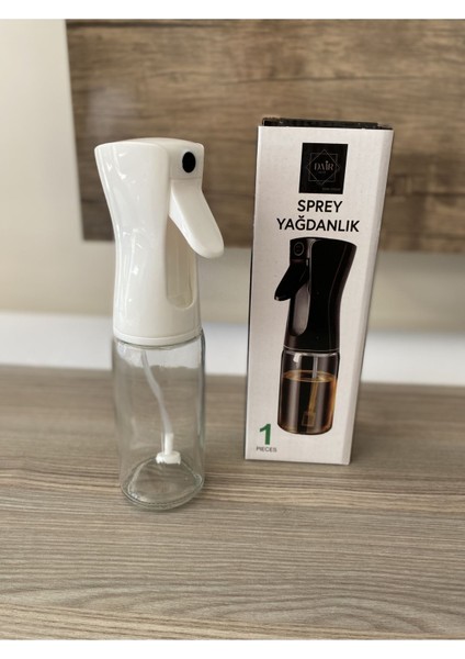 Beyaz Sprey Cam Yağlayıcı, 225 ml, Airfryer ve Fritöz için kullanışlı parça