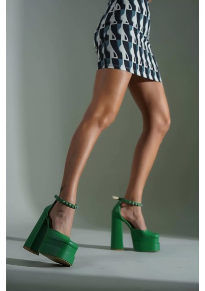 Kadın Elegant Ayakkabı Çift Platform Özel Tasarım Abiye Ayakkabı fırsatları