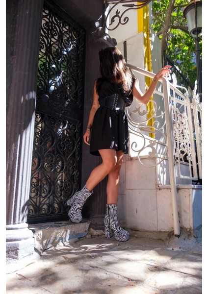 Kadın Elegant Ayakkabı Kalın Topuk Yüksek Bot Özel Tasarım Abiye Ayakkabı fiyatları