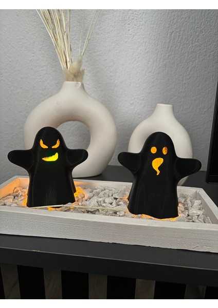 Dekoratif Hayalet Figür Seti Halloween & Temalı Gece Işığı