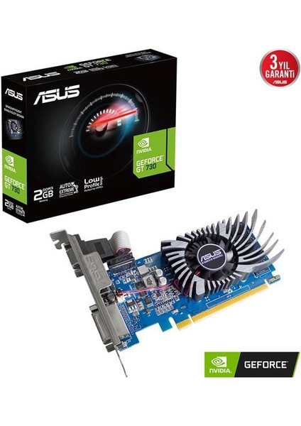 GT730 2gb 2gd3-Brk-Evo Ddr3 64BIT HDMI Pcıe 16X V2.0