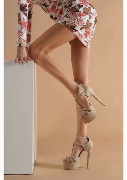 Kadın Elegant Ayakkabı Yüksek Topuklu Ayakkabı Özel Tasarım Abiye Ayakkabı