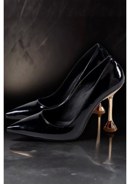 Kadın Elegant Ayakkabı Özel Topuklu Stiletto Özel Tasarım Abiye Ayakkabı