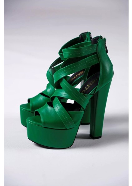 Kadın Elegant Ayakkabı Kalın Topuklu Platform Ayakkabı Özel Tasarım Abiye Ayakkabı indirimleri