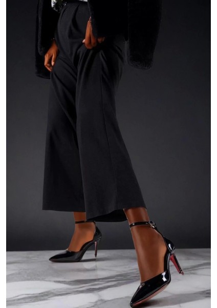 Kadın Elegant Ayakkabı Ince Topuklu Baretli Ayakkabı Stiletto Özel Tasarım Abiye Ayakkabı indirimleri