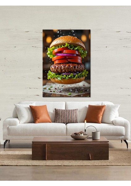 Nefis Hamburger Resmi Mdf Tablo