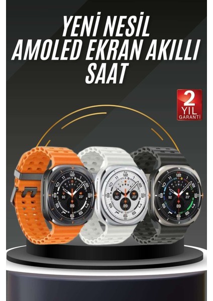 Tüm Telefonlara Uyumlu Akıllı Saat Uyku ve Sağlık Takibi Nabız Ölçer Adım Sayar