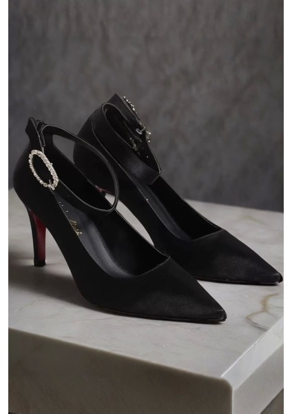 Kadın Elegant Ayakkabı Baretli Ince Topuklu Ayakkabı Stiletto Özel Tasarım Abiye Ayakkabı modelleri