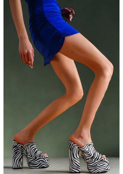 Kadın Elegant Ayakkabı Çift Platform Terlik Özel Tasarım Abiye Ayakkabı modelleri