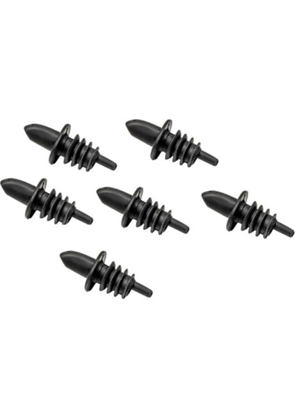 Beyaz silikon yağlık ve sirkelik şişesi tıpası, 6'lı set, şık ve kullanışlı tasarım