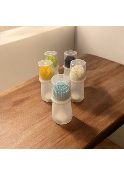 Mavi Mini Şef Silikon Kapaklı Yağlık 60 ml, 3'lü set fiyatları