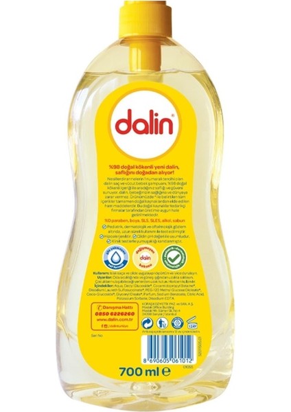 Bebek Şampuanı 700 ml x 4 Adet