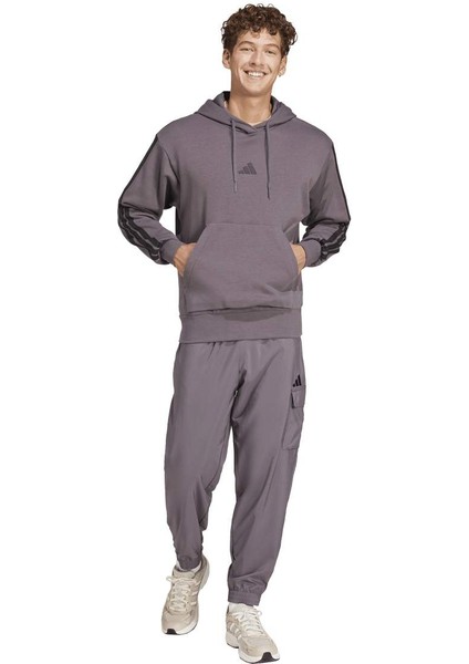 3s Ft Erkek Gri Kapüşonlu Sweatshirt indirimleri