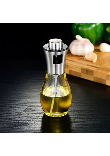 Paslanmaz Çelik Başlıklı Cam Spray Yağdanlık indirimleri