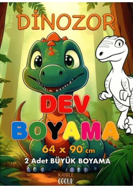 Dinozor Dev Boyama