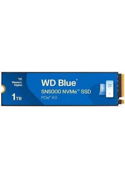 1tb Blue SN5000 WDS100T4B0E 5150-4900MB/S M2 Nvme Gen4 Disk