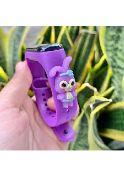 Mor Tavşanlı Dijital Saat modelleri